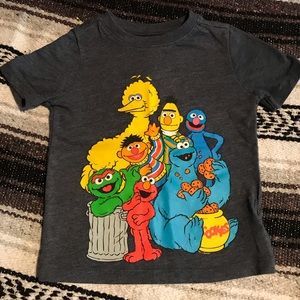 Kids Sesame Street graphic T-shirt